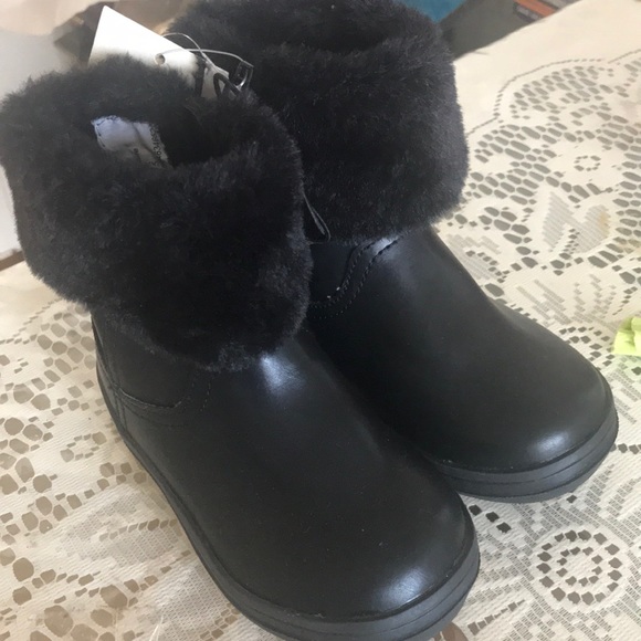 Black todddler boots - Picture 1 of 5